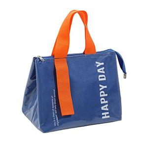 PU Lunch Bag Thermal Insulated Outside Cooler Bag Custom Logo Bags