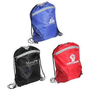 New Design High Quality Polyester DrawString Sports Backpack Gym Bag Waterproof Custom Logo Promotional Fitness Drawstring Bags