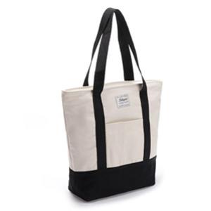 Promotional Shopping Bag big capacity handle with pocket cotton canvas tote bag